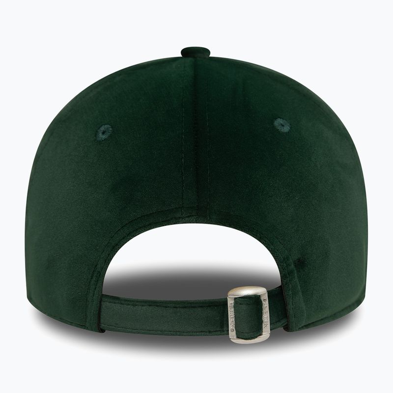 Дамска бейзболна шапка New Era Velour Midi 9FORTY New York Yankees dark green 4