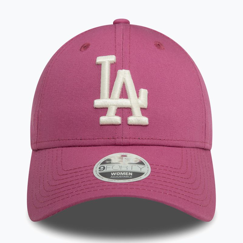 Дамска бейзболна шапка New Era League Essential 9FORTY Los Angeles Dodgers purple 3