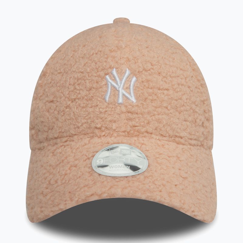 Дамска бейзболна шапка New Era Borg 9FORTY New York Yankees pastel pink 3