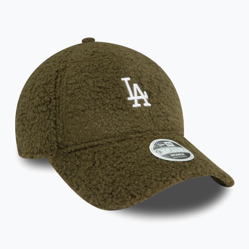 Дамска бейзболна шапка New Era Borg 9FORTY Los Angeles Dodgers dark green