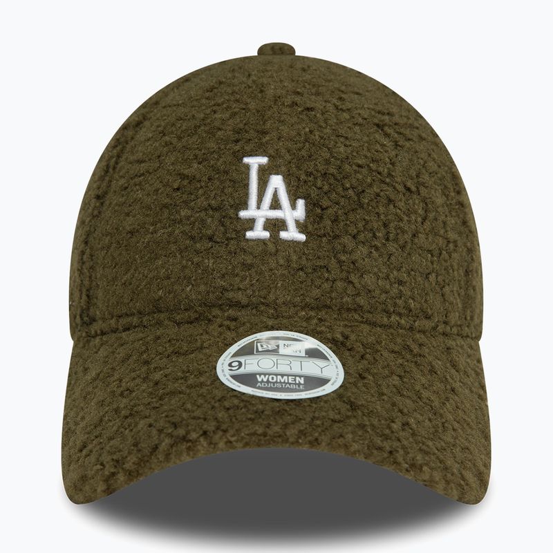 Дамска бейзболна шапка New Era Borg 9FORTY Los Angeles Dodgers dark green 3