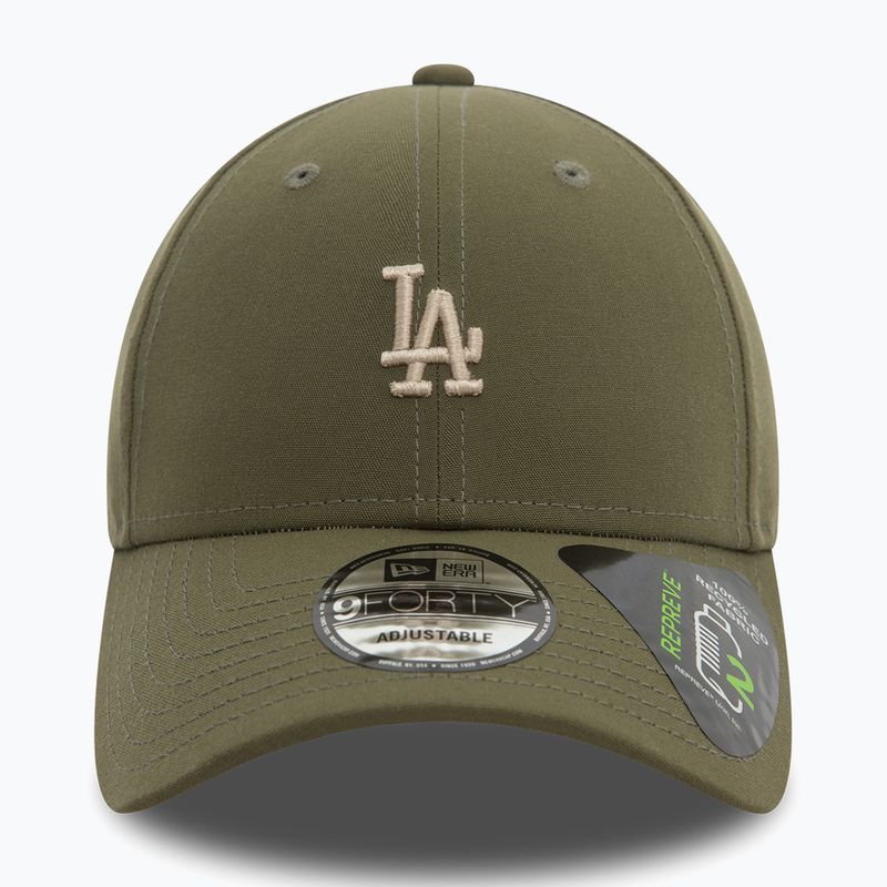 Бейзболна шапка New Era Repreve Mini Logo 9FORTY Los Angeles Dodgers green 3