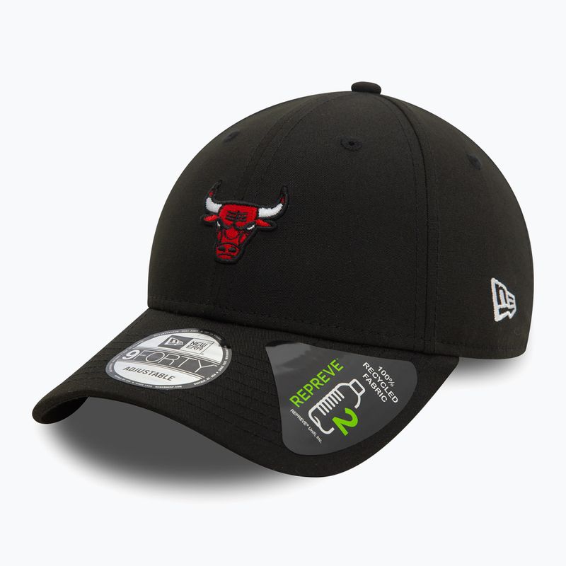Бейзболна шапка New Era Repreve Mini Logo 9FORTY Chicago Bulls black 2