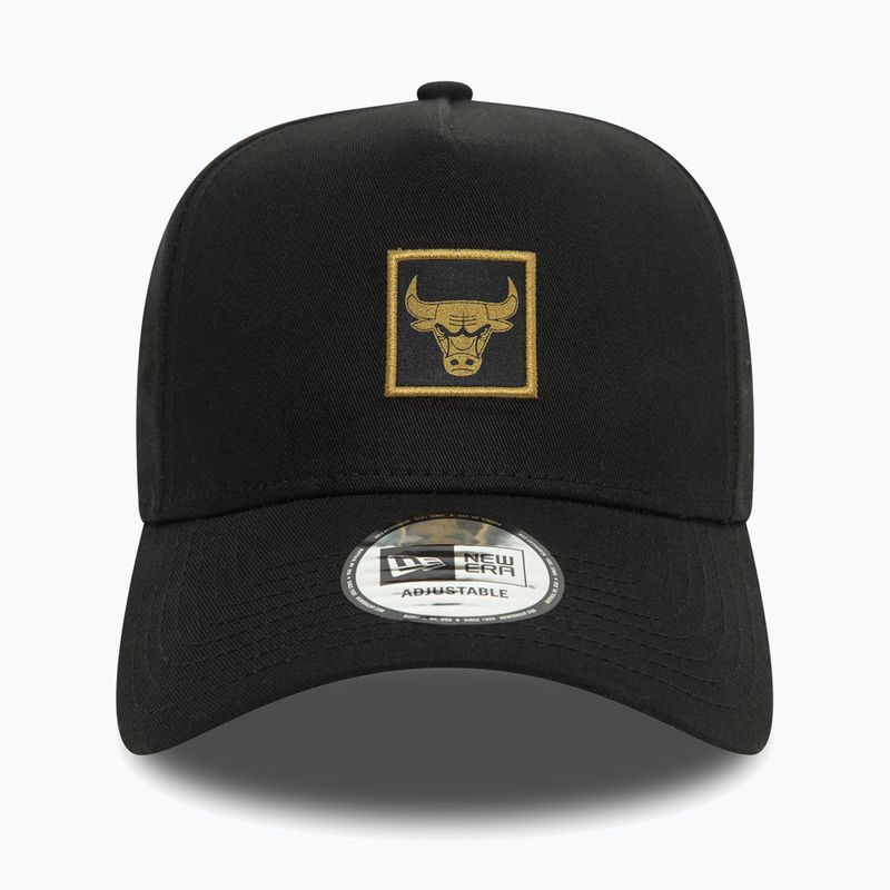 Бейзболна шапка New Era Metallic Patch Eframe 9FORTY Chicago Bulls black 3