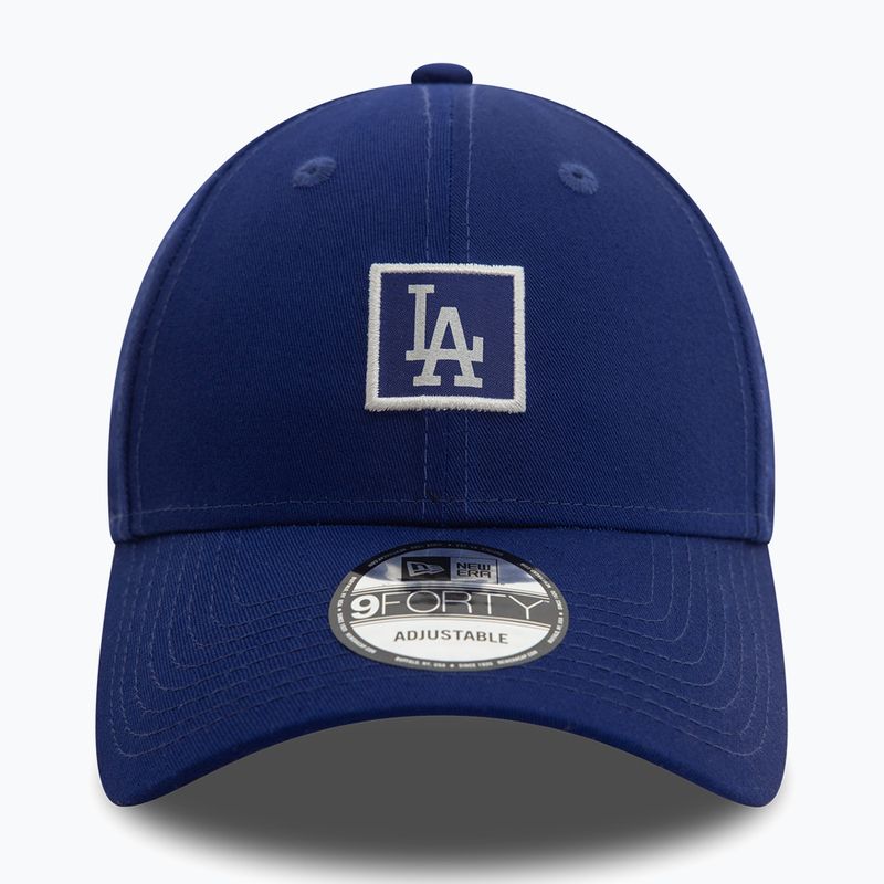Бейзболна шапка New Era Metallic Patch 9FORTY Los Angeles Dodgers dark blue 3
