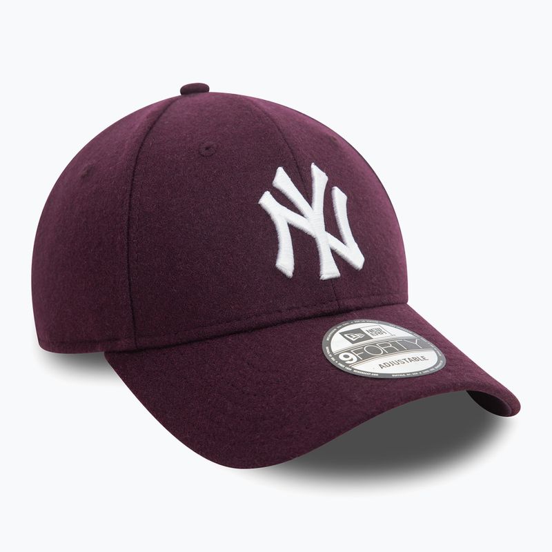 Бейзболна шапка New Era Melton Wool 9FORTY New York Yankees purple