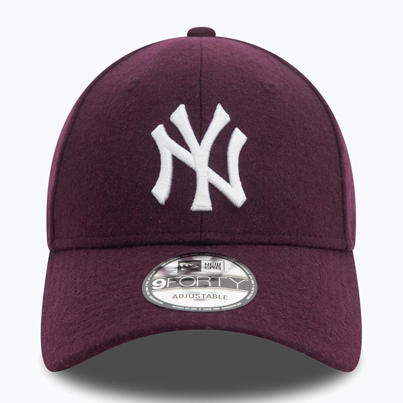 Бейзболна шапка New Era Melton Wool 9FORTY New York Yankees purple 3