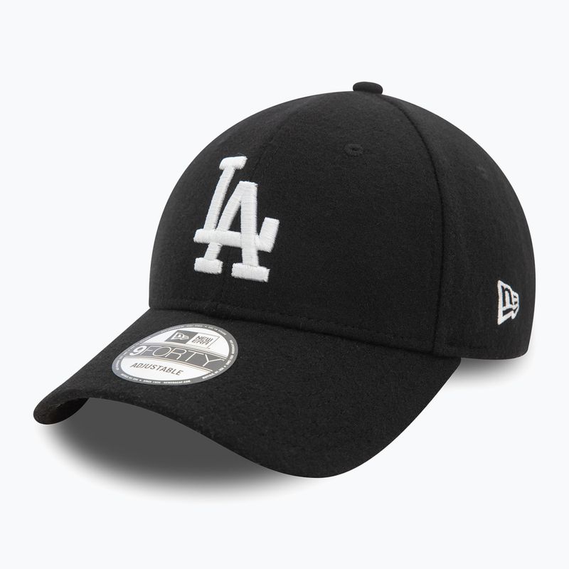 Бейзболна шапка New Era Melton Wool 9FORTY Los Angeles Dodgers black 2