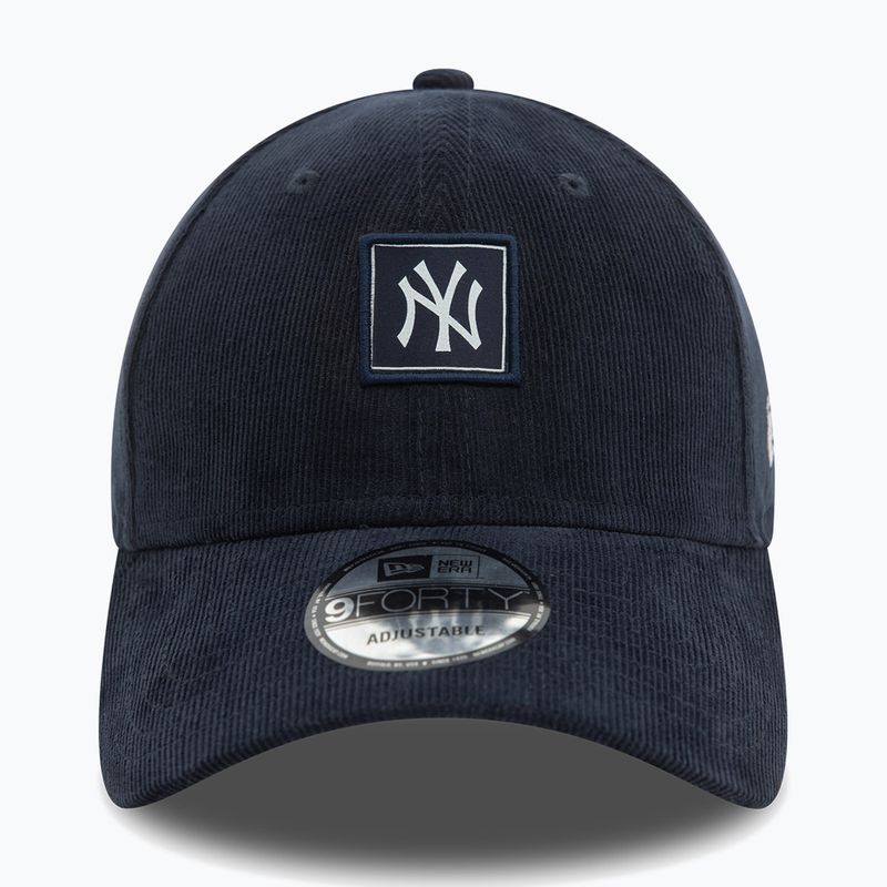 Бейзболна шапка New Era Cord Patch 9FORTY New York Yankees navy 3
