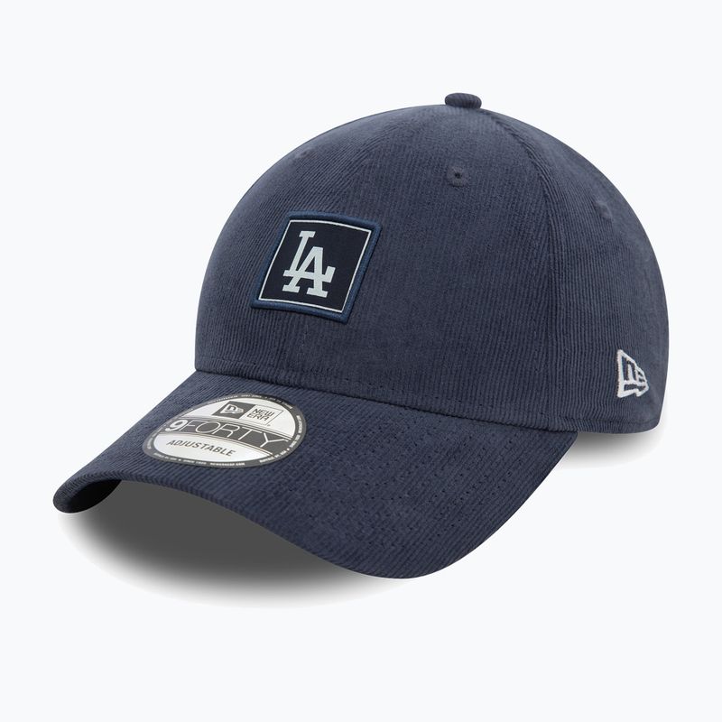 New Era Cord Patch 9FORTY Los Angeles Dodgers тъмно синя бейзболна шапка 2