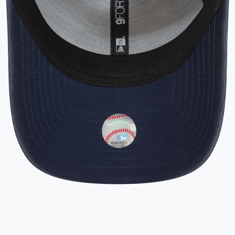 New Era Cord Patch 9FORTY Los Angeles Dodgers тъмно синя бейзболна шапка 5