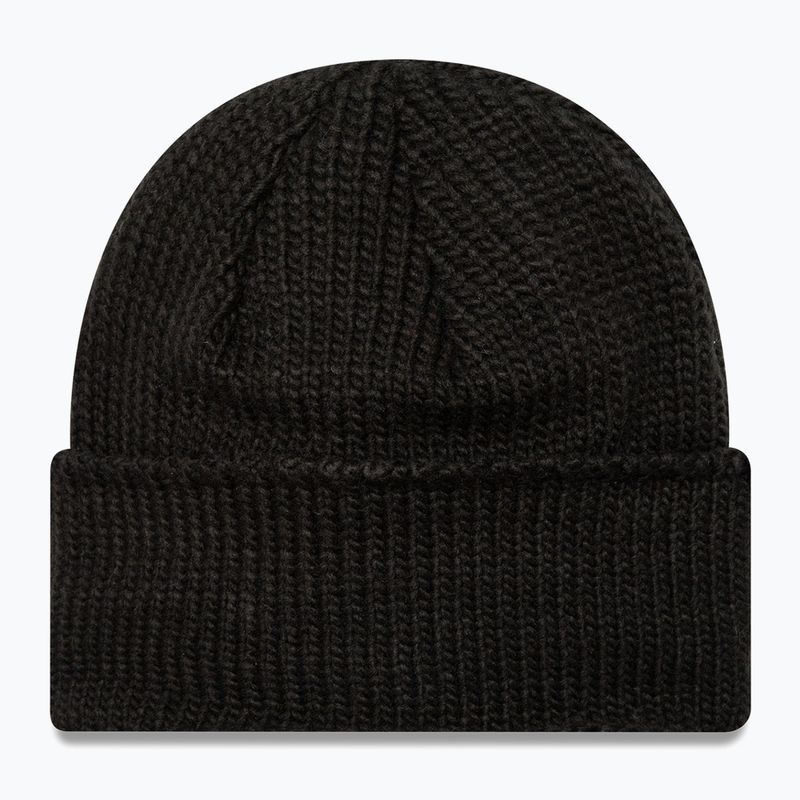 Зимна шапка New Era Metal Pin Wide Cuff Knit Beanie black 2