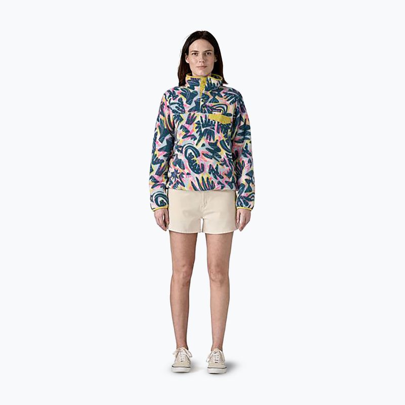 Дамски потник за трекинг Patagonia LW Synch Snap-T P/O wild botanist/tidal teal 2