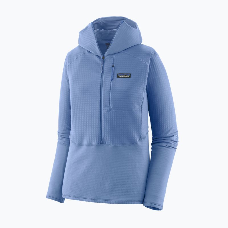 Дамско софтшел яке Patagonia R1 Hybrid Pullover Hoody abundant blue 11