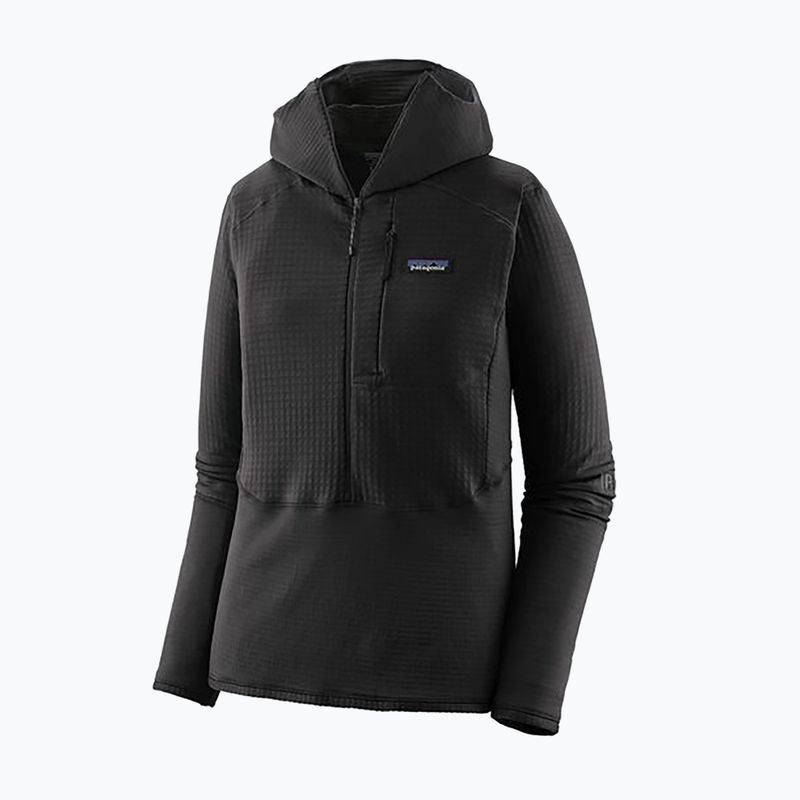 Дамско софтшел яке Patagonia R1 Hybrid Pullover Hoody black 3