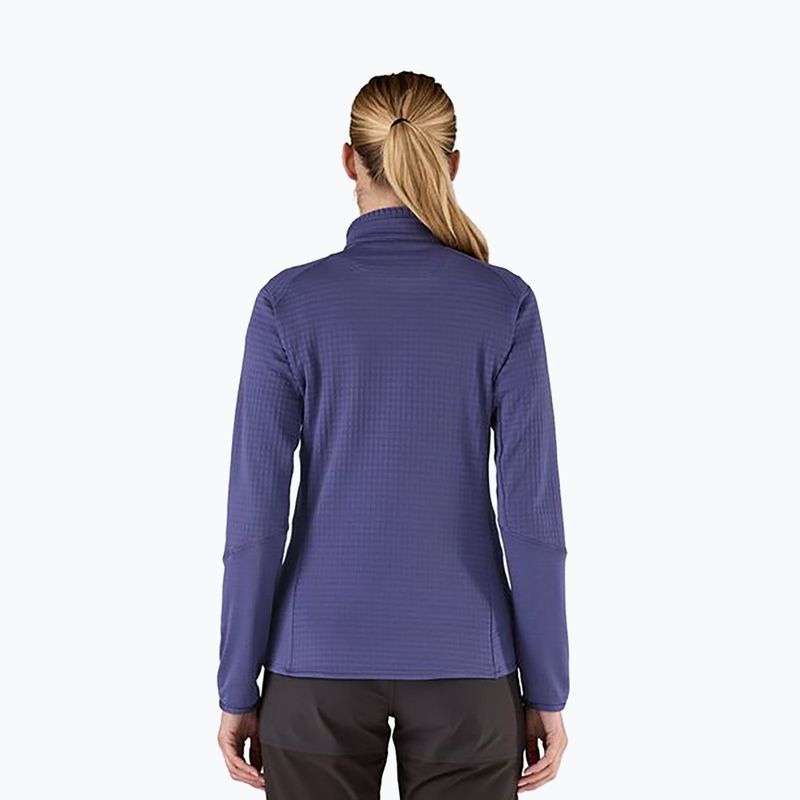 Дамско софтшел яке Patagonia R1 Hybrid solstice purple 2