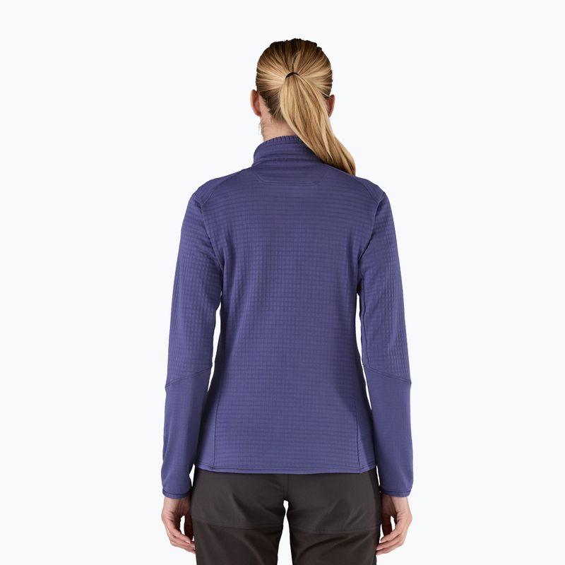 Дамско софтшел яке Patagonia R1 Hybrid solstice purple 2