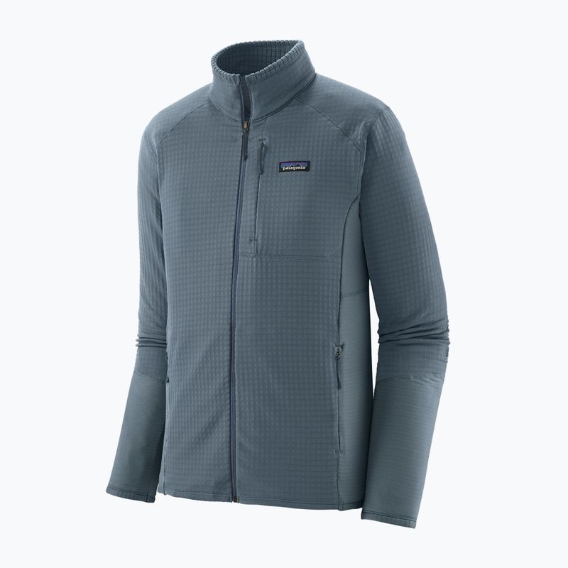 Мъжки суитшърт Patagonia R1 Hybrid utility blue fleece 10