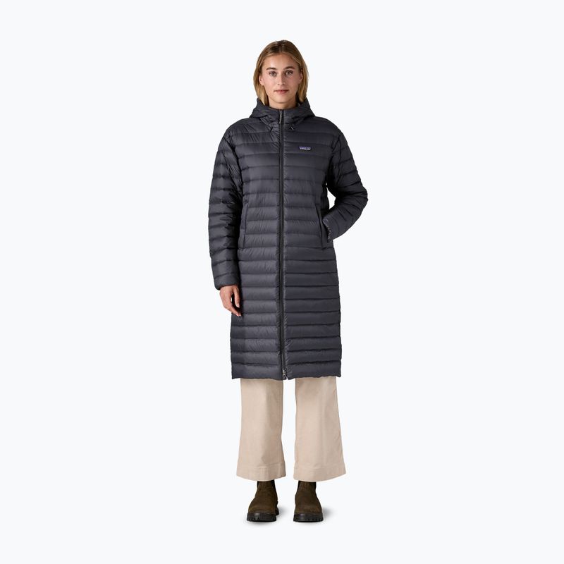 Дамско пухено яке Patagonia Recycled Down Sweater Parka черно 2