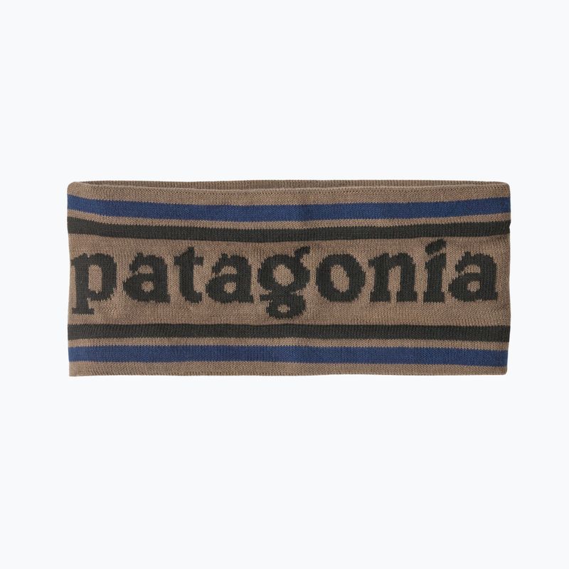 Дамска лента за глава Patagonia Powder Town park stripe: marlow brown