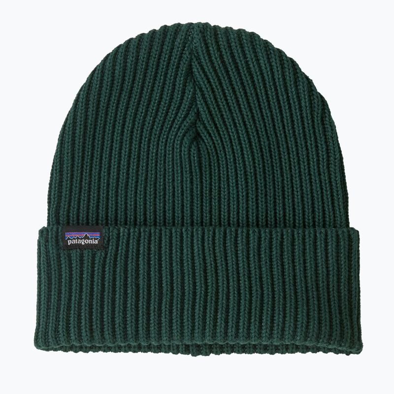 Зимна шапка Patagonia Fishermans Rolled Beanie cascade green