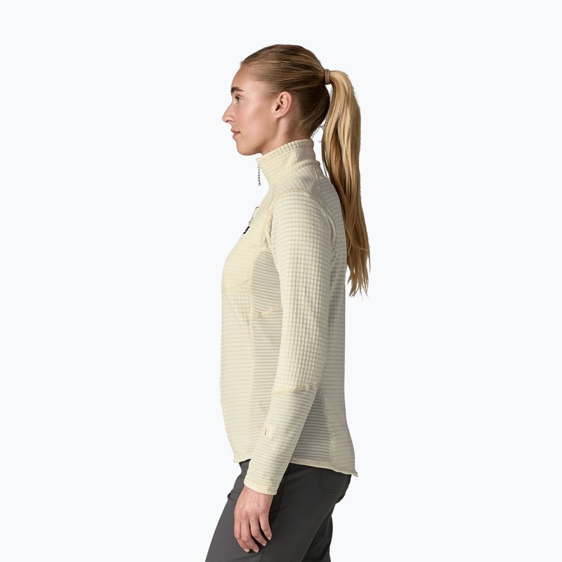 Дамски поларен суитшърт Patagonia R1 wool white 3