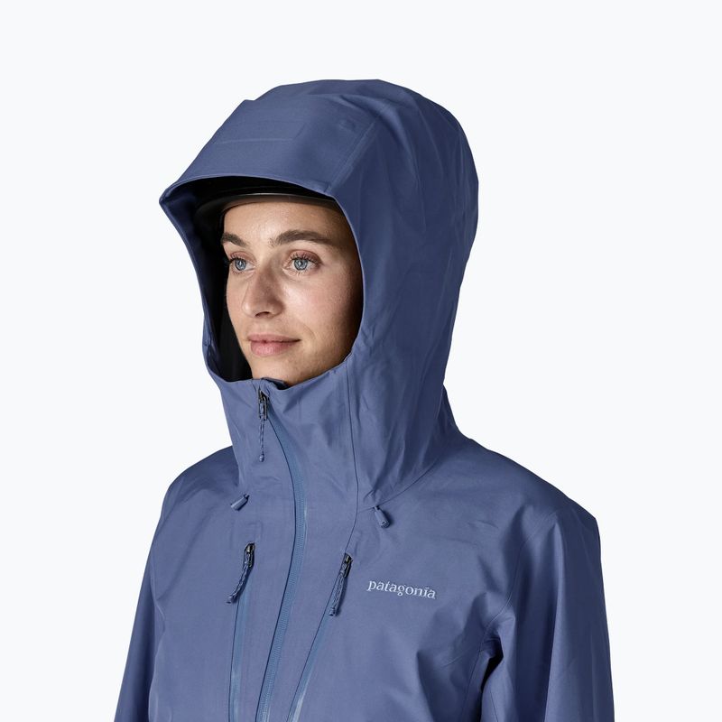 Дамско яке за дъжд Patagonia Triolet current blue 7