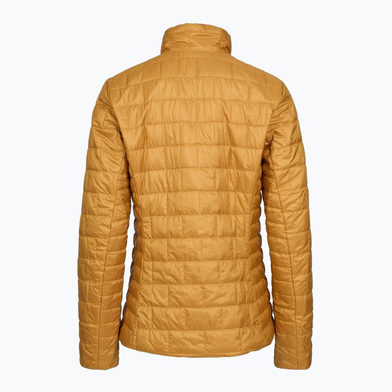Дамско подплатено яке Patagonia Nano Puff smolder talon gold 2