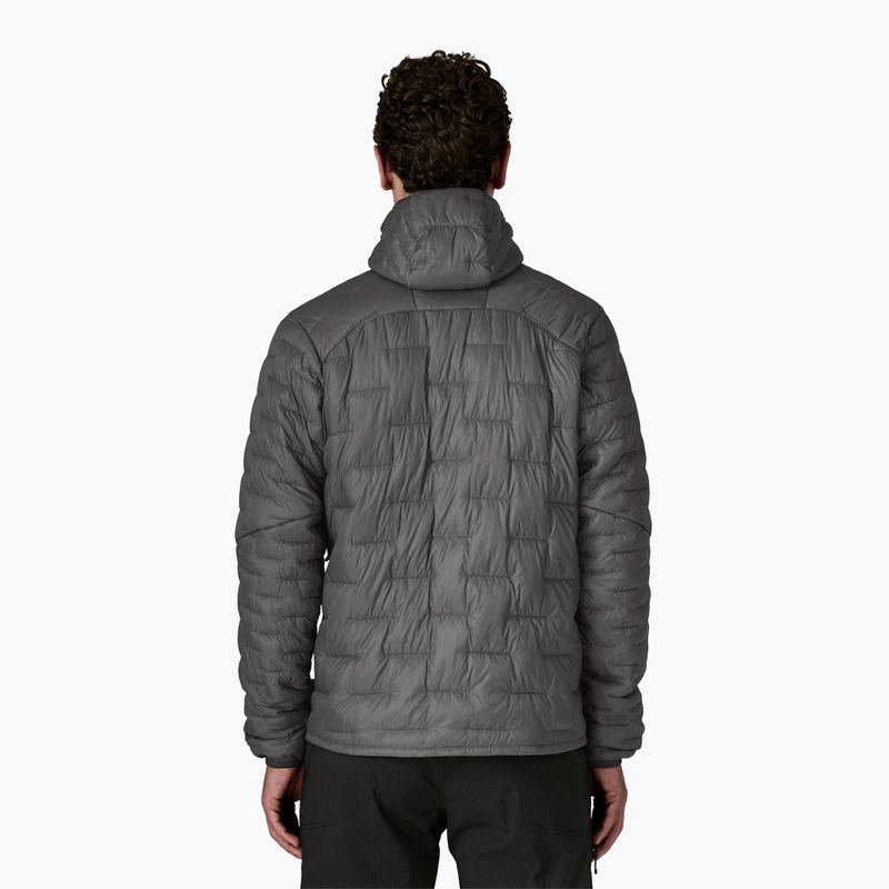 Мъжко пухено яке Patagonia Micro Puff Hoody forge grey 2