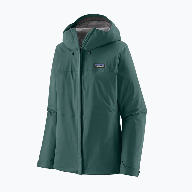 Дамско яке за дъжд Patagonia Torrentshell 3L Rain cascade green 4