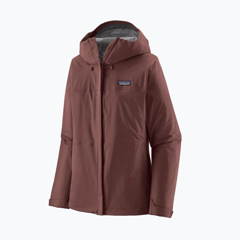 Дамско яке за дъжд Patagonia Torrentshell 3L Rain dark ruby 3