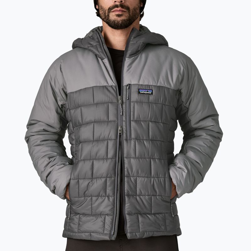 Мъжко пухено яке Patagonia Hi-Loft Nano Puff Hoody forge grey 5