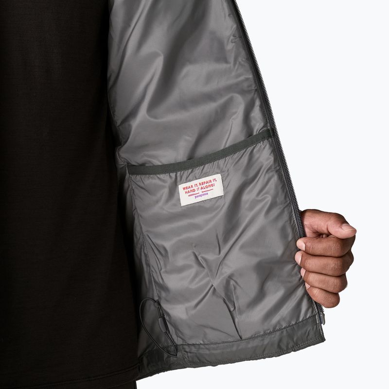 Мъжко пухено яке Patagonia Hi-Loft Nano Puff Hoody forge grey 9