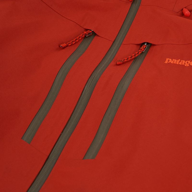 Мъжко яке за дъжд Patagonia Pluma Pro amanita red 3