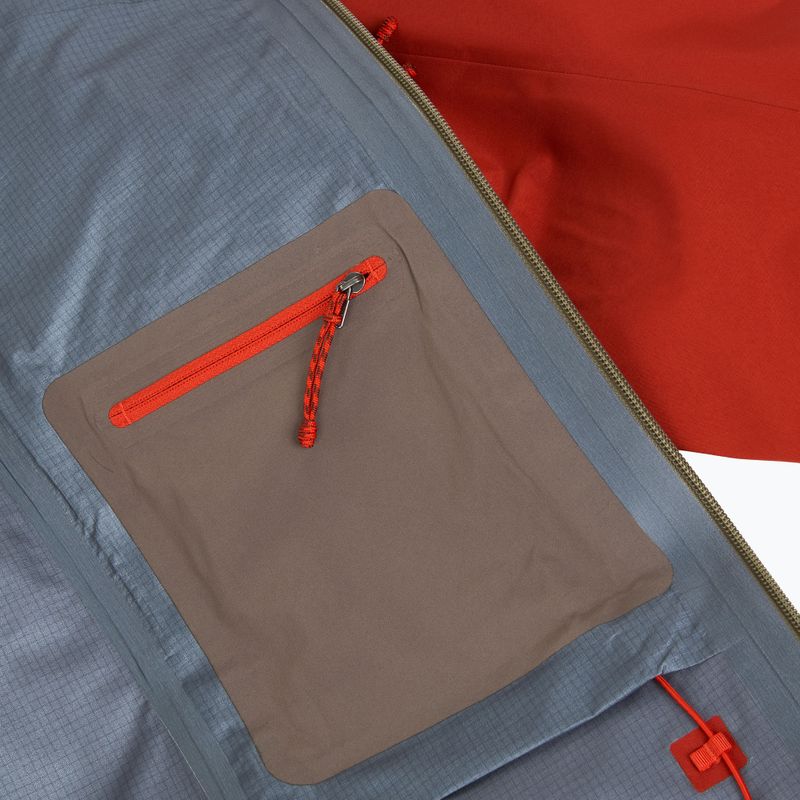 Мъжко яке за дъжд Patagonia Pluma Pro amanita red 5