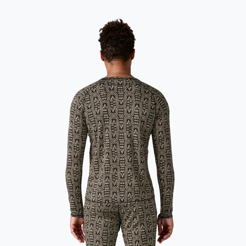 Мъжка термоактивна блуза с дълъг ръкав Patagonia Cap Mid Weight Crew flow / sunken blue 2