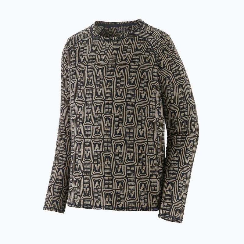 Мъжка термоактивна блуза Patagonia Cap Mid Weight Crew flow/sunken blue 3