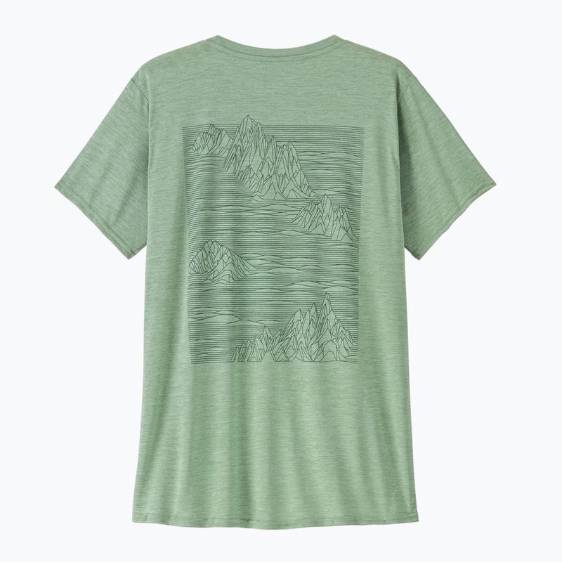 Дамска тениска Patagonia Cap Cool Daily Graphic Shirt strataspire / ellwood green x-dye 5