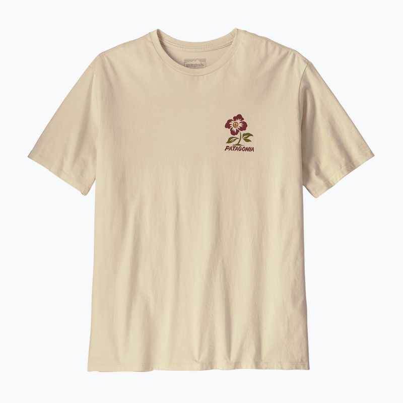 Мъжка тениска Patagonia Balance Organic peace seeds / undyed natural 3
