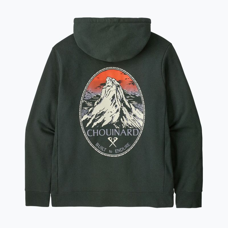 Мъжки суитшърт Patagonia Chouinard Crest Uprisal Hoody old growth green 2