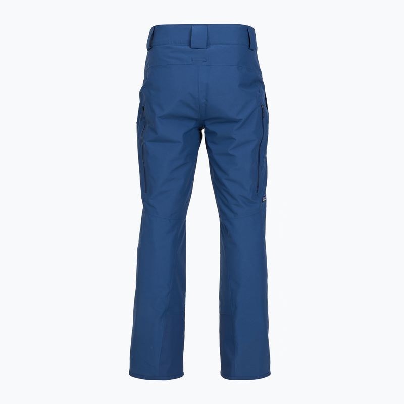 Мъжки скиорски панталони Patagonia Insulated Powder Town clement blue 2