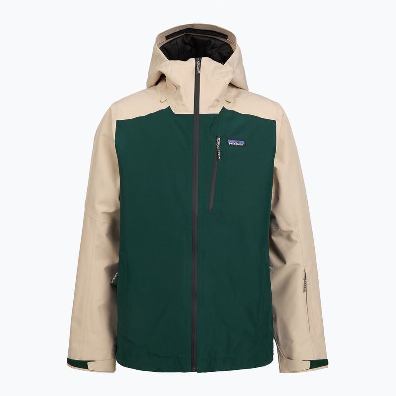 Мъжко яке за дъжд Patagonia Insulated Powder Town cascade green 3