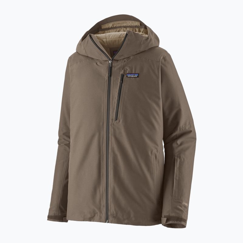 Мъжко яке за дъжд Patagonia Insulated Powder Town marlow brown