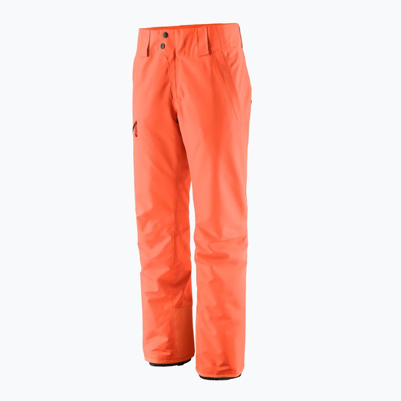 Дамски скиорски панталони Patagonia Insulated Powder Town orange peel