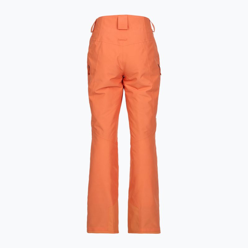 Дамски скиорски панталони Patagonia Insulated Powder Town orange peel 2