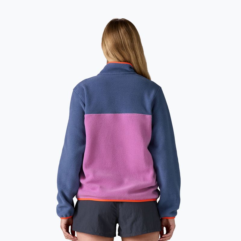 Дамски суитшърт за трекинг Patagonia LW Synch Snap-T P / O brisk purple 2