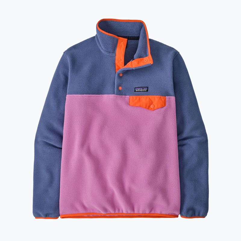 Дамски суитшърт за трекинг Patagonia LW Synch Snap-T P / O brisk purple 3