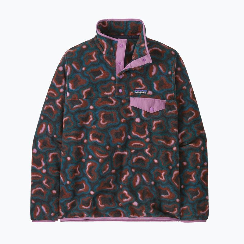 Дамски суитшърт за трекинг Patagonia LW Synch Snap-T P / O soft spirea: dried vanilla
