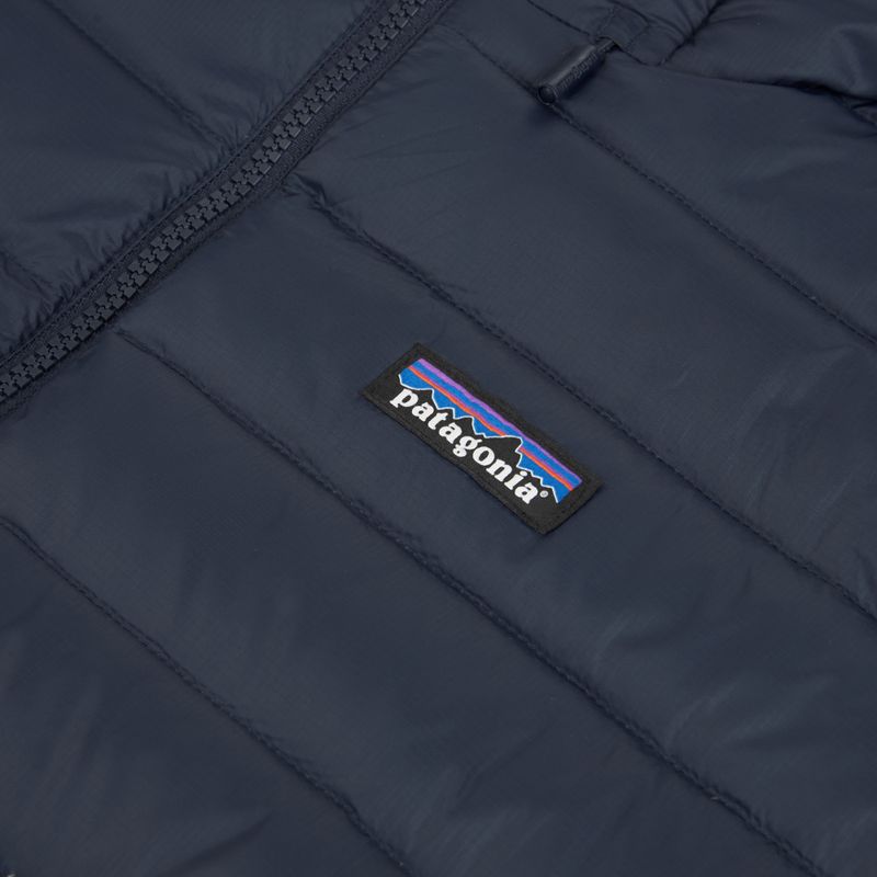 Дамско пухено яке Patagonia Recycled Down Sweater Parka sunken blue 4