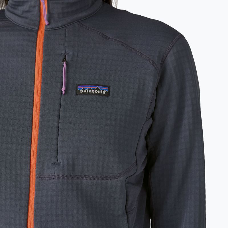 Дамски суитшърт Patagonia R1 Hybrid smolder blue 6
